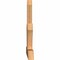 Ekena Millwork Richland Timber Gable Bracket, Western Red Cedar, 60"W x 40"H x 3 1/2"D x 5 1/2"F, 16/12 Pitch GBW060X40X0406RIC00SWR - alternate 4